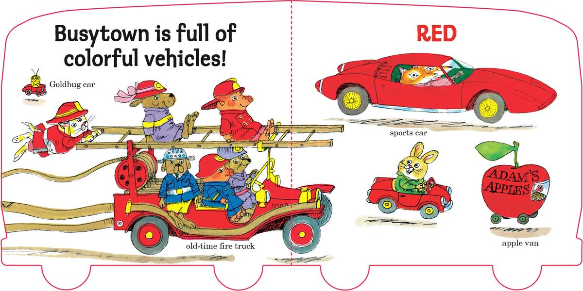Richard Scarry's Colorful Cars and Trucks - Image 2