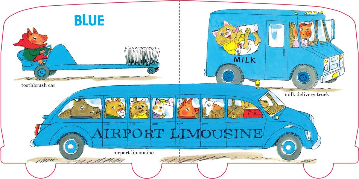 Richard Scarry's Colorful Cars and Trucks - Image 3