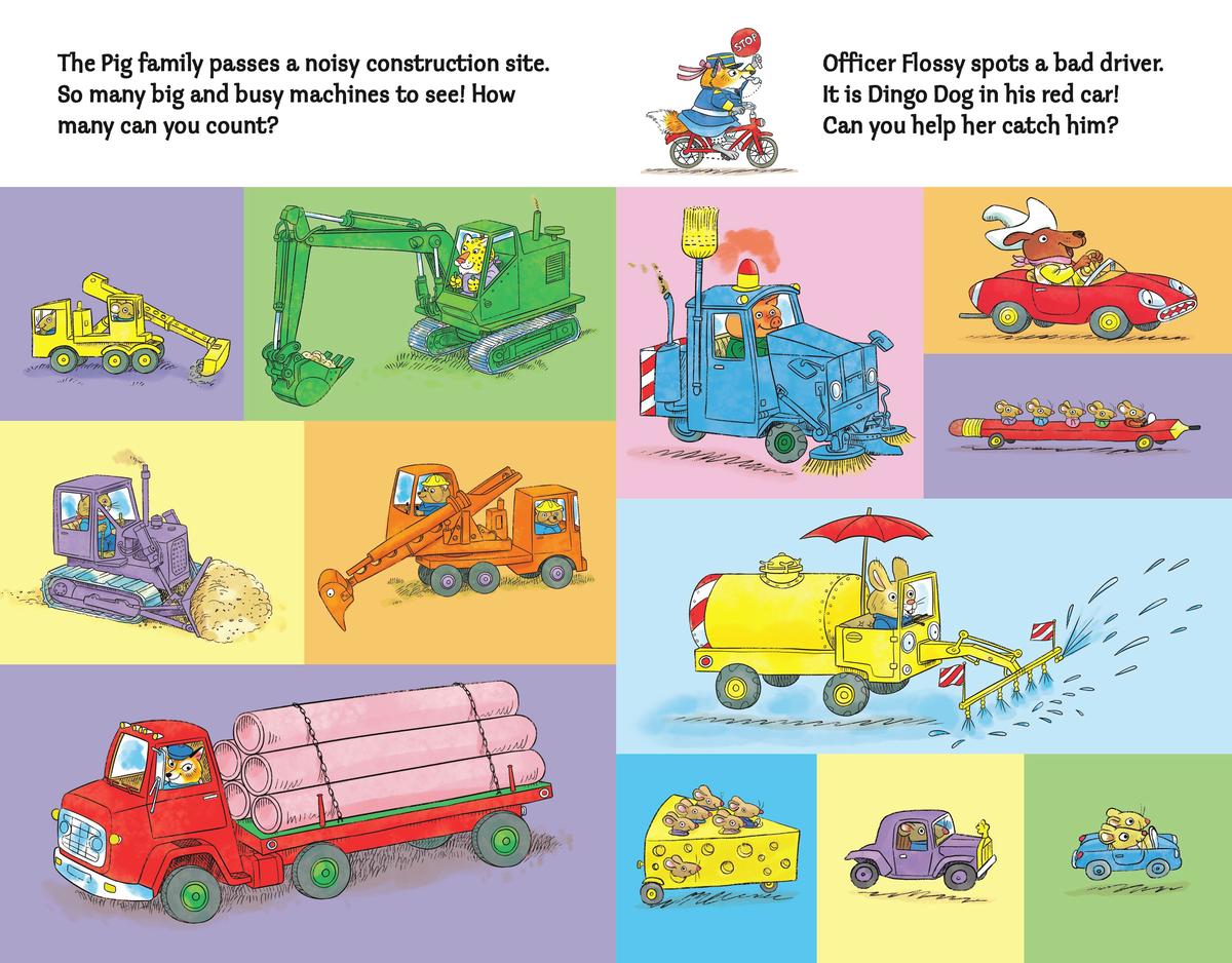 Richard Scarry's Cars and Trucks Fold-and-Find! - Image 4