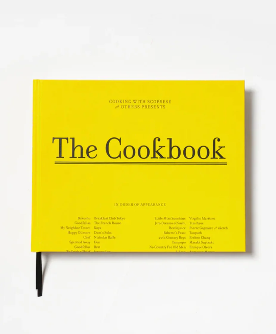 Cooking with Scorsese: The Cookbook